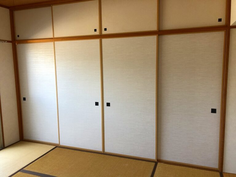 彦根市N様寮襖張り替え工事施工後