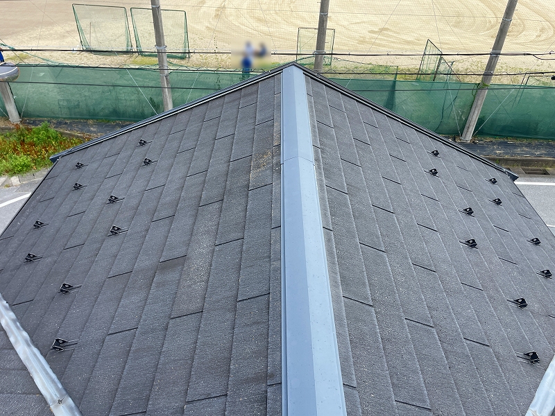 彦根市Y様邸屋根塗り替え前