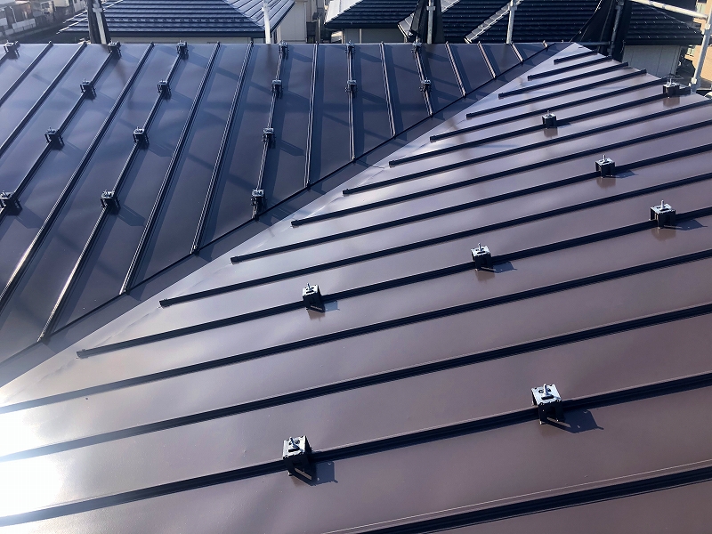 守山市U様邸 屋根施工完了