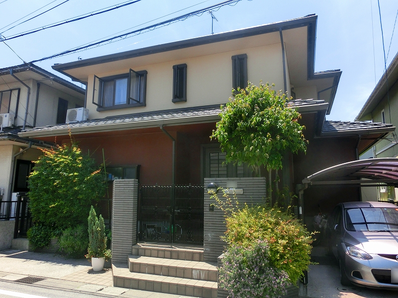 栗東市Ｋ様邸 外壁塗装施工後