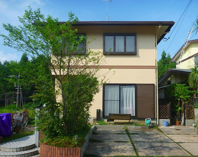 栗東市М様邸 屋根外壁塗装施工後