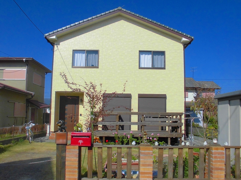 高島市Ｆ様邸 屋根外壁塗装施工後