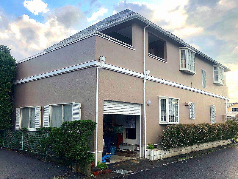 野洲市H様邸 屋根外壁塗装施工後