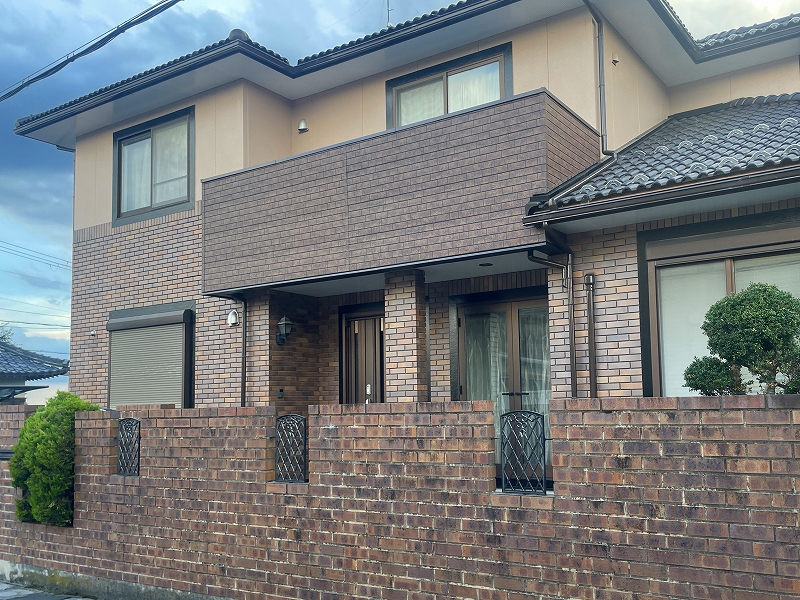 ベランダ金属サイディング張り替え工事