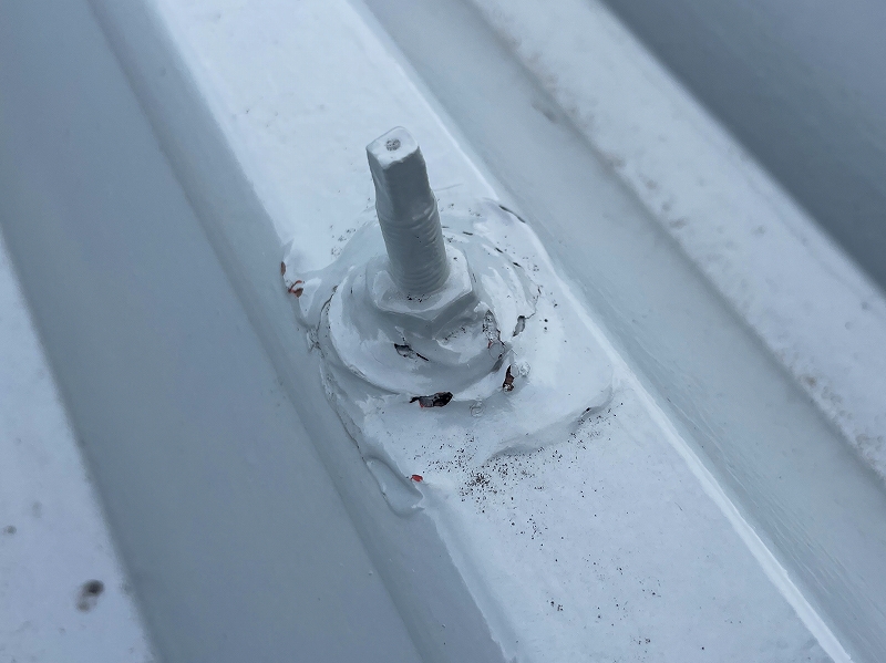 ボルトキャップ取り付け前