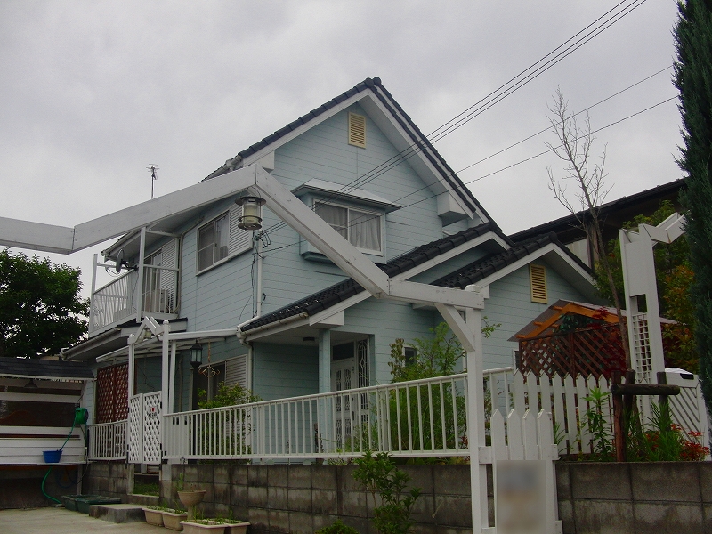 蒲生郡竜王町Ｋ様邸 屋根外壁塗装施工後