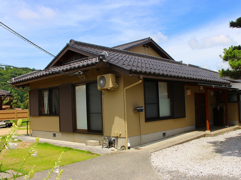 高島市М様邸 屋根外壁塗装施工後