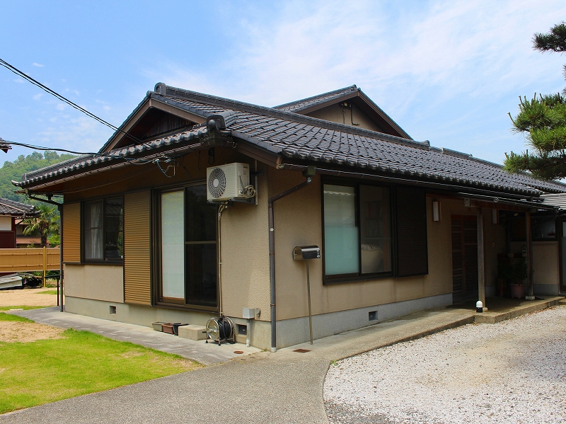 高島市М様邸 屋根外壁塗装施工前