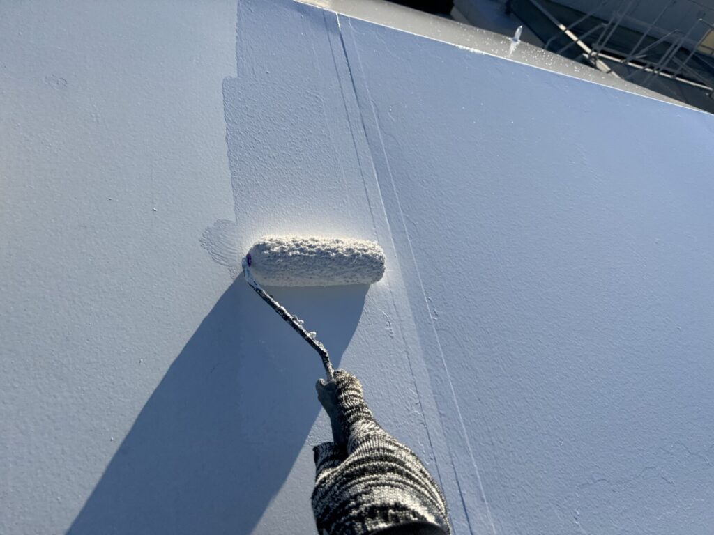 ダクト中塗り