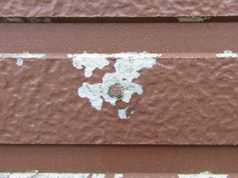 外壁のはがれ