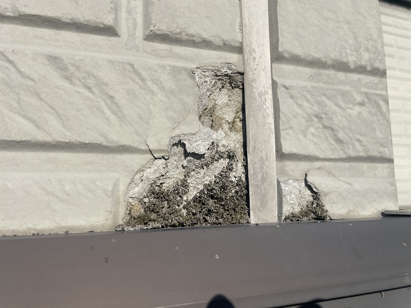 ベランダ外部面剥離
