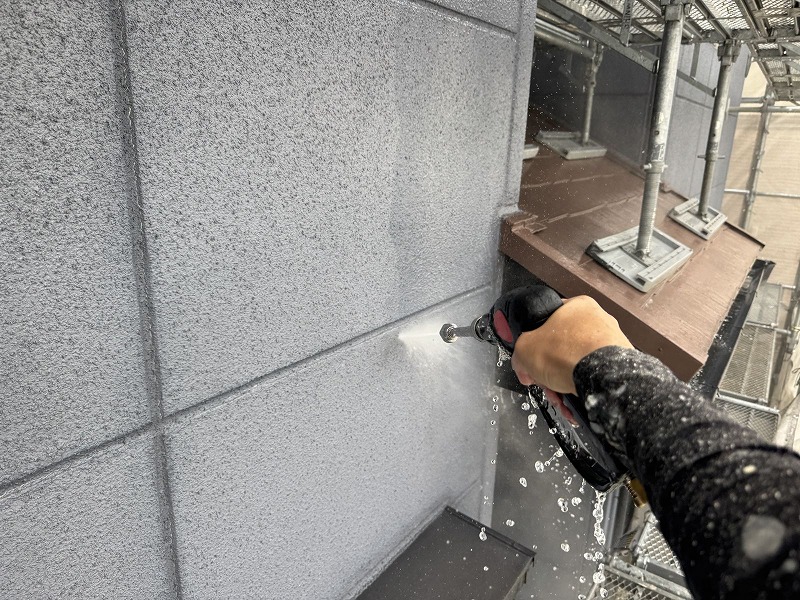 米原市Ｓ様邸 外壁高圧洗浄