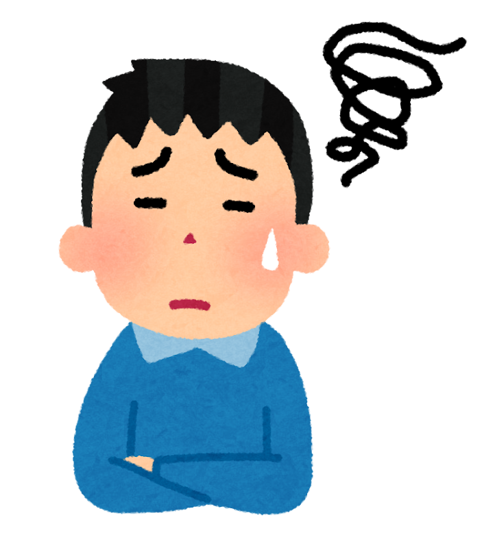 屋根の葺き替えをするか塗装をするか悩んでいる様子