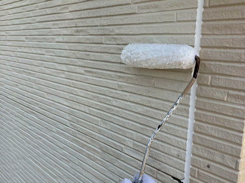 彦根市Ｔ様邸 外壁下塗り中