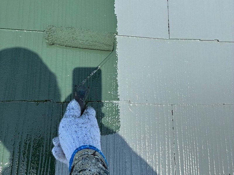 maibara_Ssama_roof_painting_secondcoat