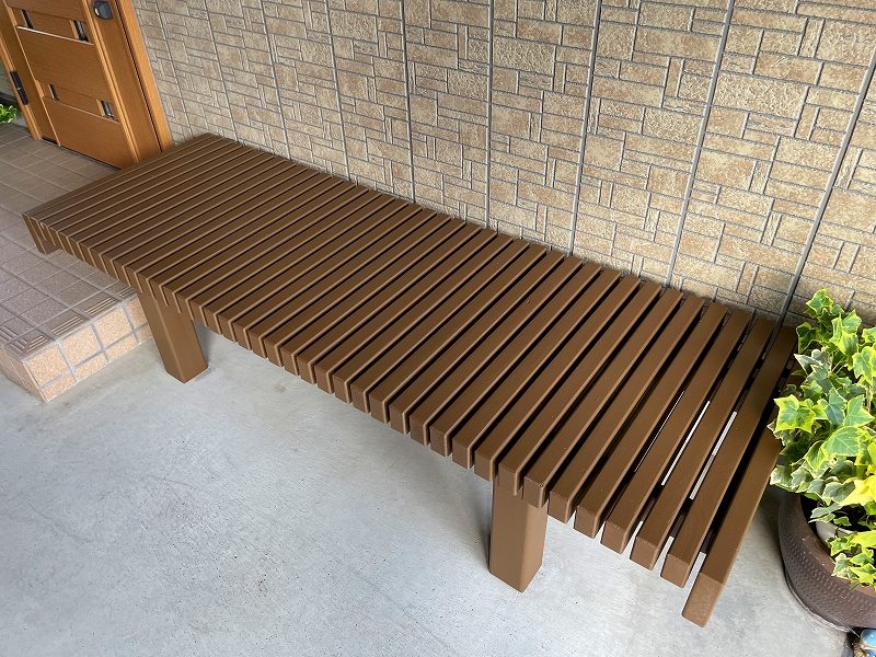 犬上郡豊郷町の縁側塗装後